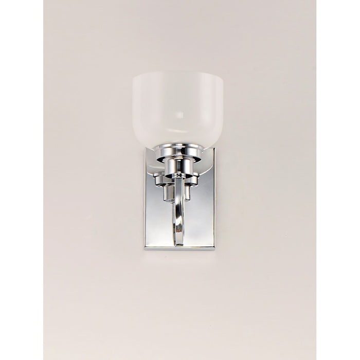 Maxim Lighting Swale 1-Light Bath Vanity, Polished Chrome