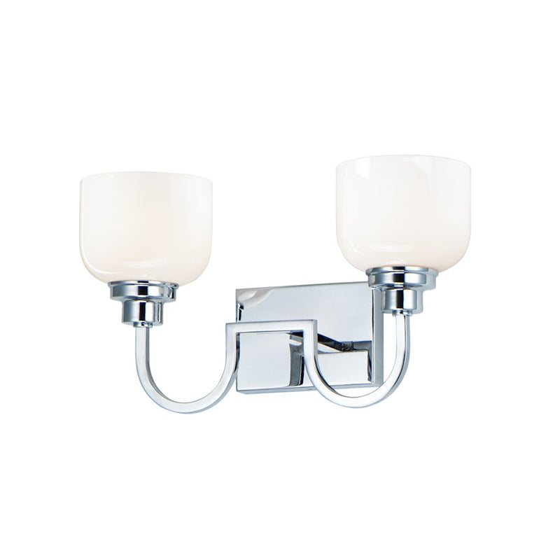 Maxim Lighting Swale Bath Vanity, Polished Chrome