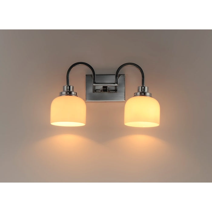 Maxim Lighting Swale Bath Vanity, Polished Chrome