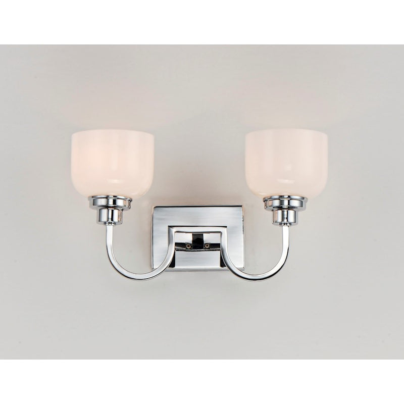 Maxim Lighting Swale Bath Vanity, Polished Chrome