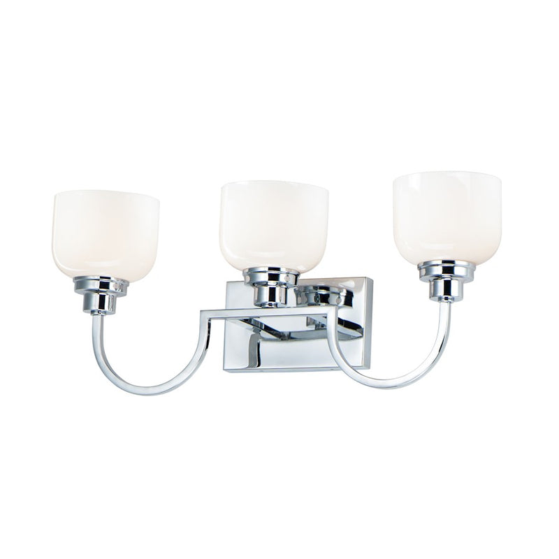 Maxim Lighting Swale Bath Vanity, Polished Chrome