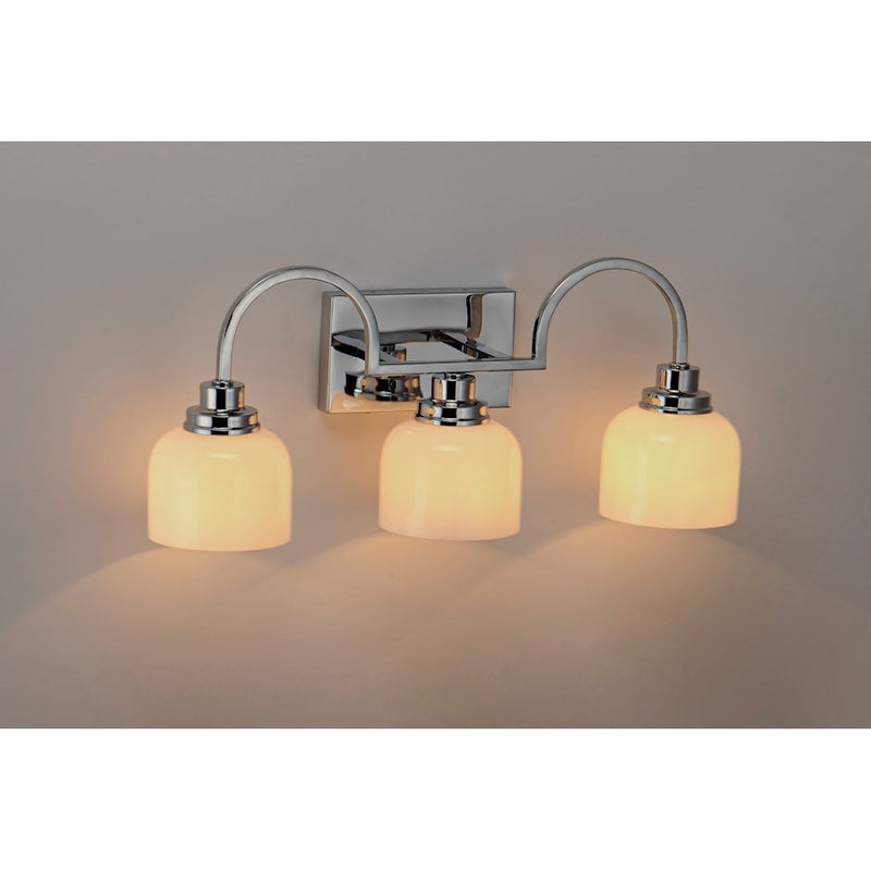 Maxim Lighting Swale Bath Vanity, Polished Chrome