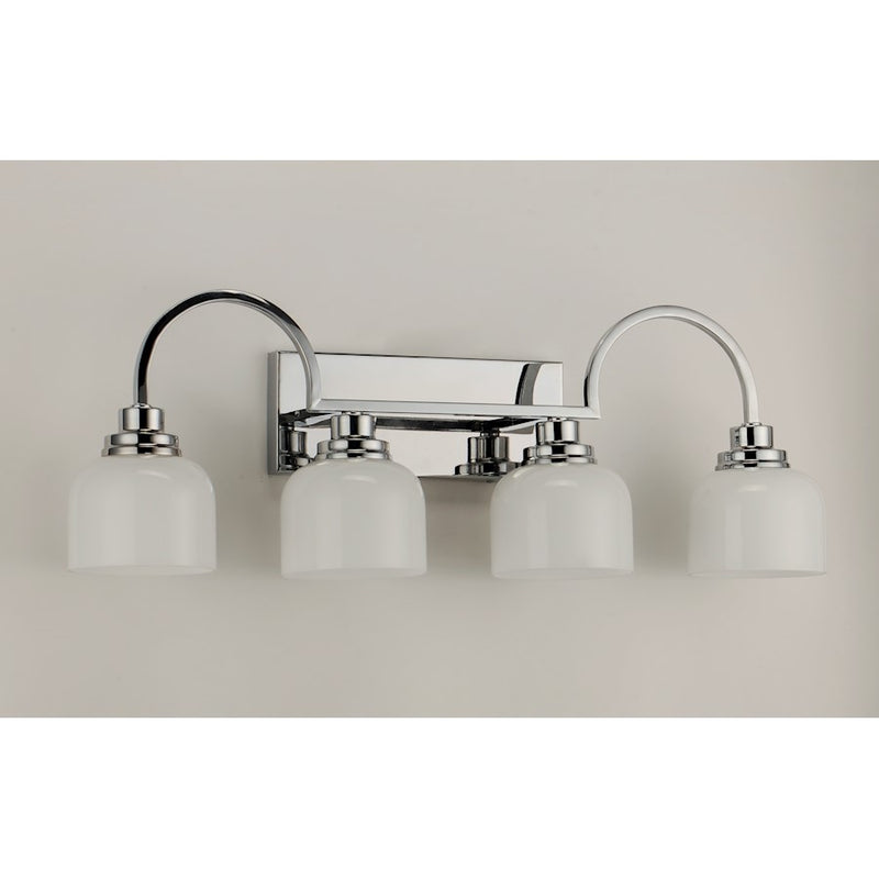 Maxim Lighting Swale Bath Vanity, Polished Chrome