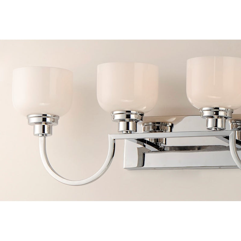 Maxim Lighting Swale Bath Vanity, Polished Chrome