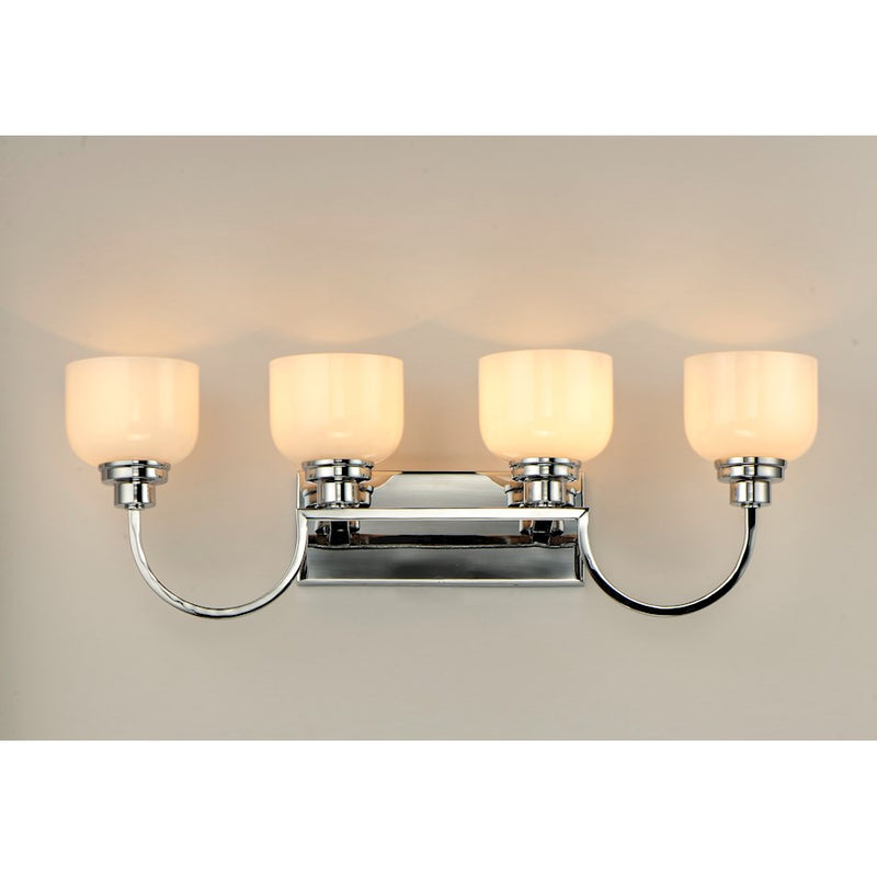Maxim Lighting Swale Bath Vanity, Polished Chrome