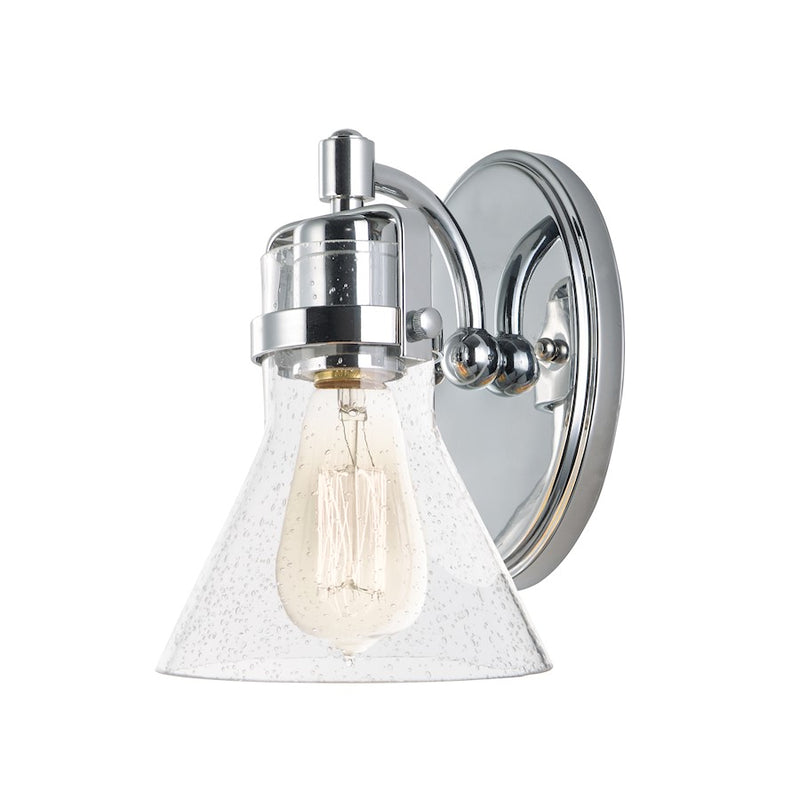 Maxim Lighting Seafarer 1-Light Wall Sconce in Polished Chrome