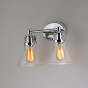 Maxim Lighting Seafarer 2-Light Bath Vanity in Polished Chrome
