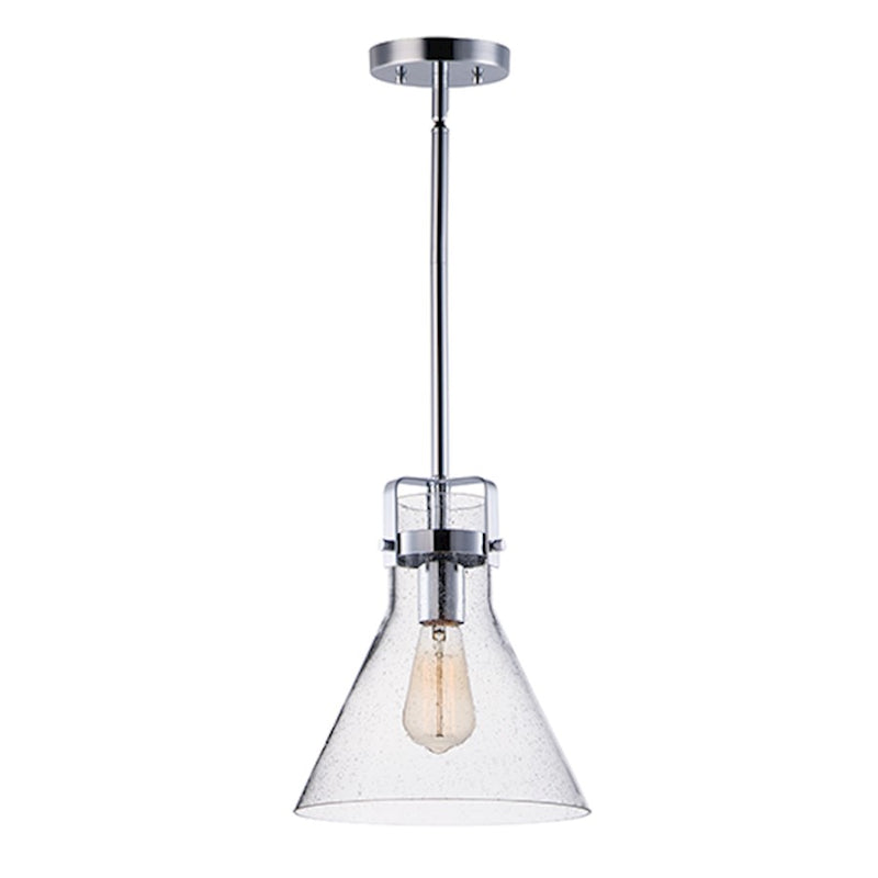 Maxim Lighting Seafarer Single Pendant, Polished Chrome