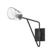 Maxim Lighting Keppe 1Lt 23" Wall Sconce, Dark Bronze/Stone Seeded - 26261SSDBZ