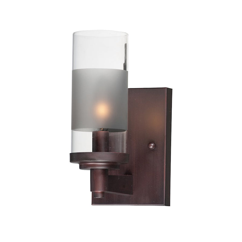 Maxim Lighting Crescendo 1 Light Wall Sconce, Oil Rubbed Bronze