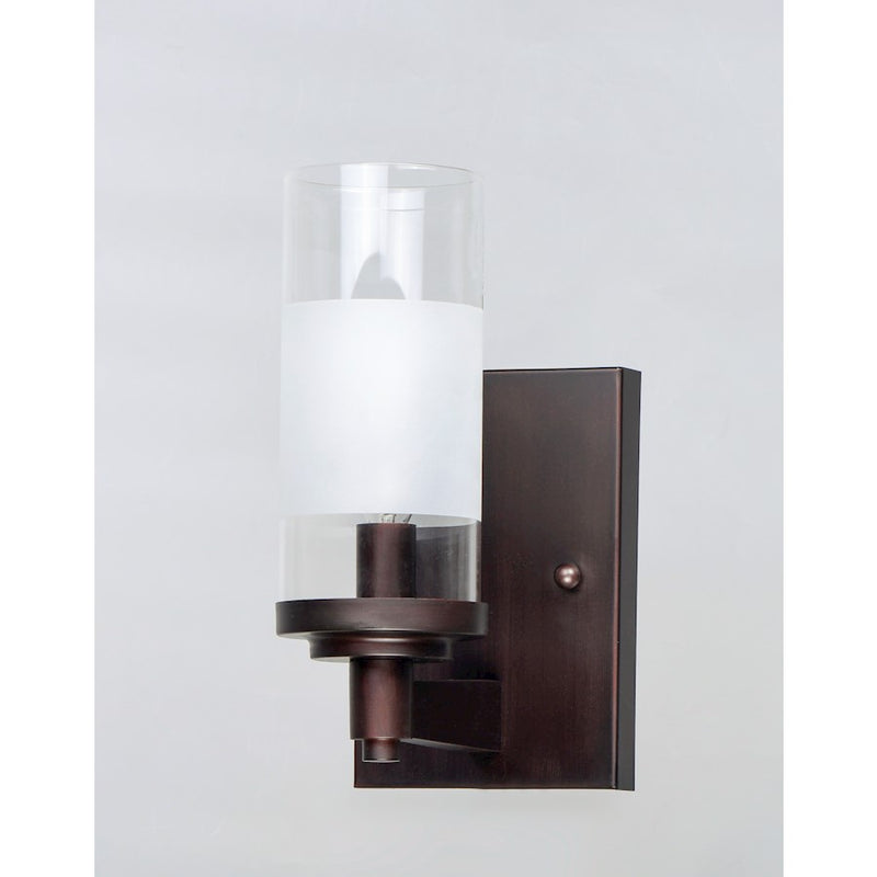 Maxim Lighting Crescendo 1 Light Wall Sconce, Oil Rubbed Bronze