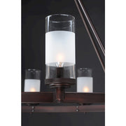 Maxim Lighting Crescendo-Single-Tier Chandelier, Oil Rubbed Bronze