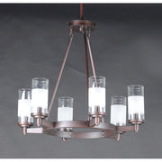 Maxim Lighting Crescendo-Single-Tier Chandelier, Oil Rubbed Bronze