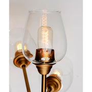 Maxim Lighting Savvy 3-Light Wall Sconce, Antique Brass/Black