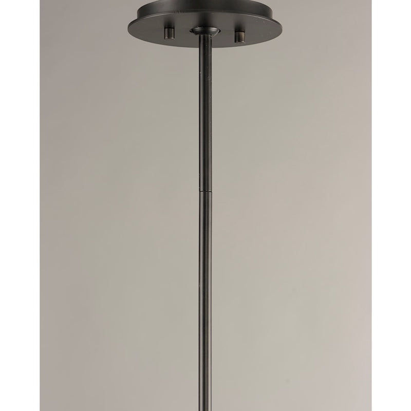 Maxim Lighting Oblique 5-Light Chandelier, Gold/Black