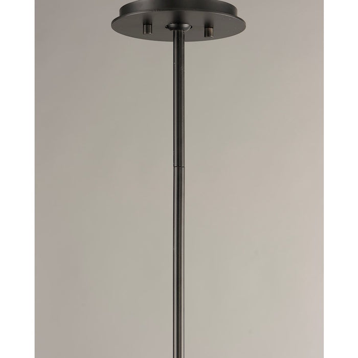 Maxim Lighting Oblique 5-Light Chandelier, Gold/Black