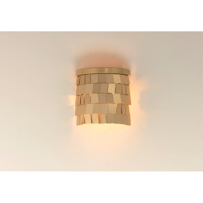 Maxim Lighting Glamour 2-Light Wall Sconce, Champagne/Gold