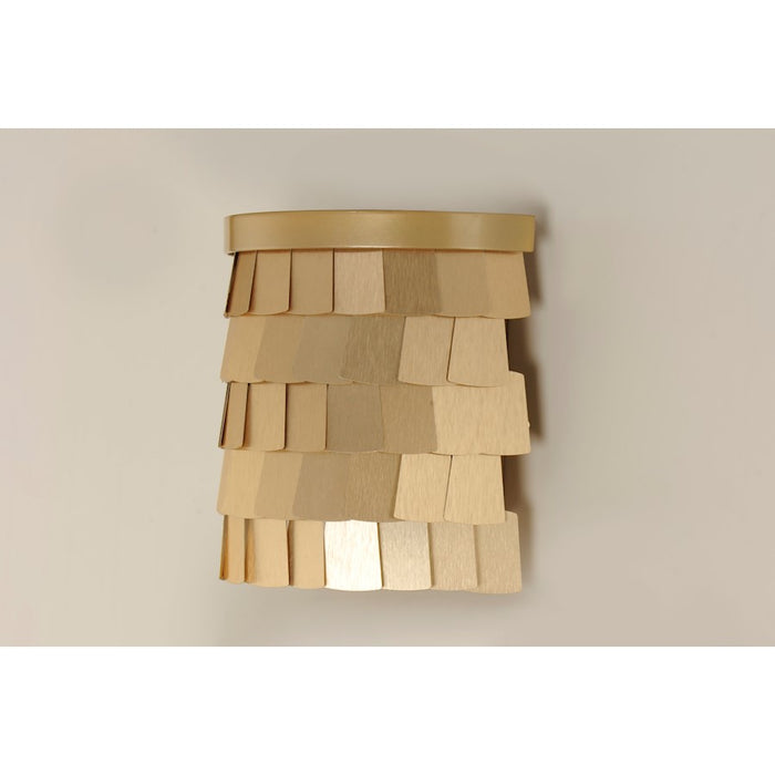 Maxim Lighting Glamour 2-Light Wall Sconce, Champagne/Gold