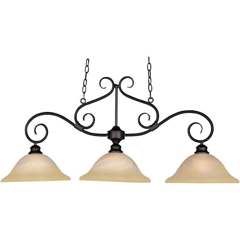 Maxim Lighting Pacific 3-Light Pendant Kentucky Bronze