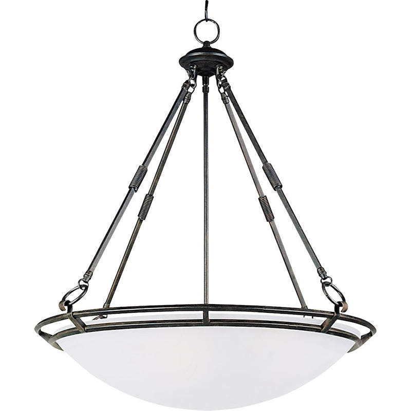 Maxim Lighting Stratus 5-Light Invert Bowl Pendant Bronze