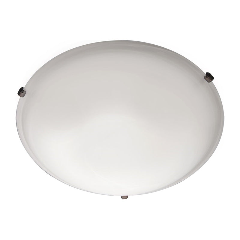 Maxim Lighting Malaga 3-Light Flush Mount, Oil Rubbed Bronze