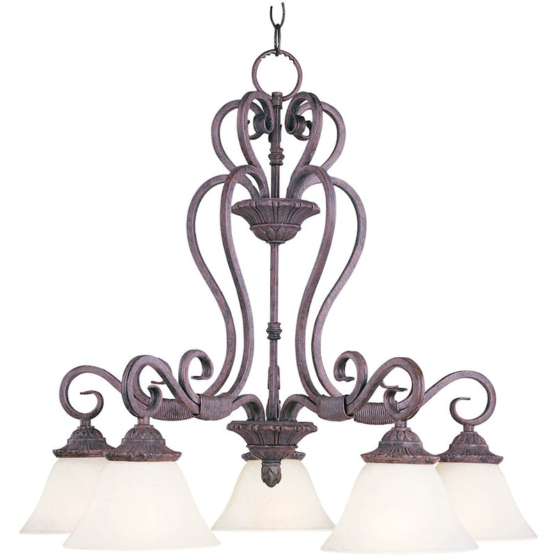 Maxim Lighting Canyon Rim 5-Light Chandelier Canyon Rock