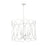 Maxim Lighting Trellis Chandelier, Weathered White