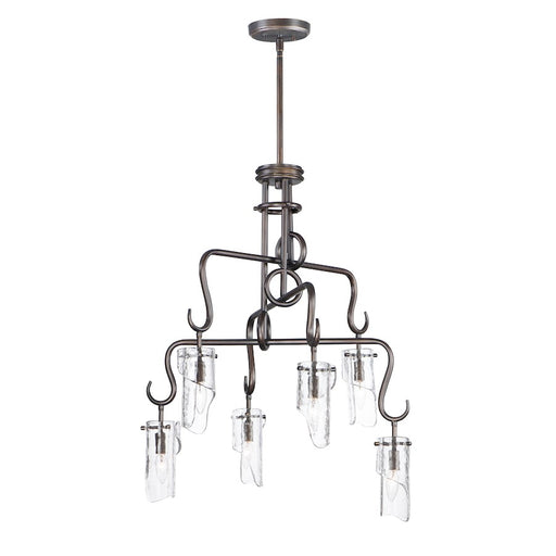 Maxim Lighting Citadel Chandelier, Chestnut Bronze