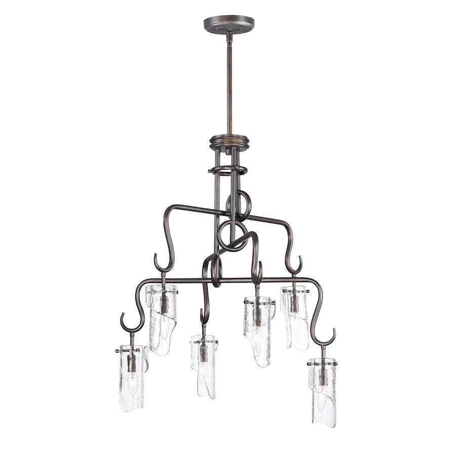 Maxim Lighting Citadel Chandelier, Chestnut Bronze