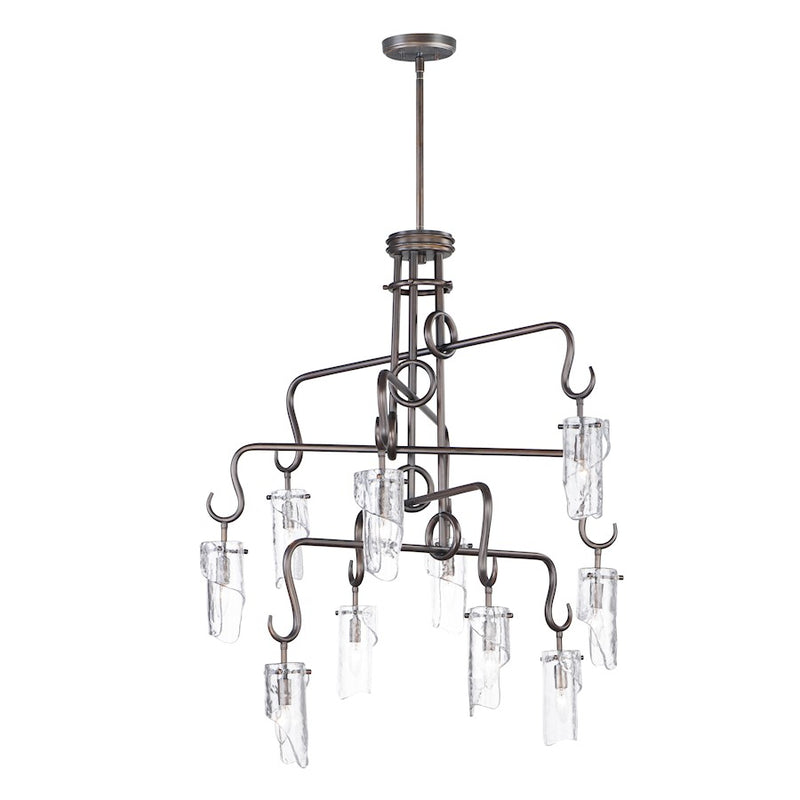 Maxim Lighting Citadel Chandelier, Chestnut Bronze