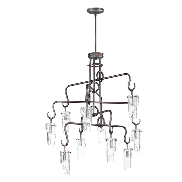 Maxim Lighting Citadel Chandelier, Chestnut Bronze