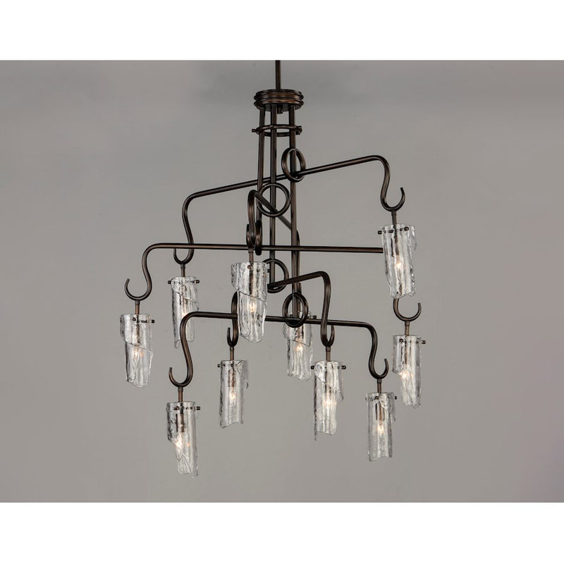 Maxim Lighting Citadel Chandelier, Chestnut Bronze