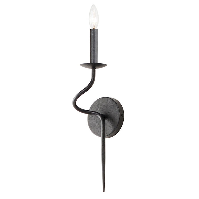 Maxim Lighting Padrona 1 Light Wall Sconce, Black Oxide