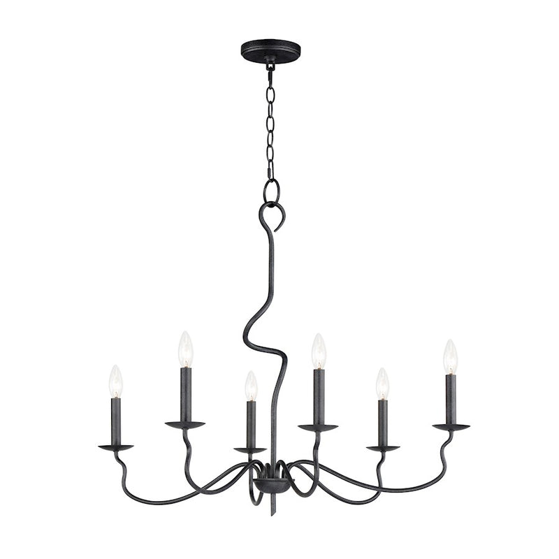 Maxim Lighting Padrona Chandelier, Black Oxide
