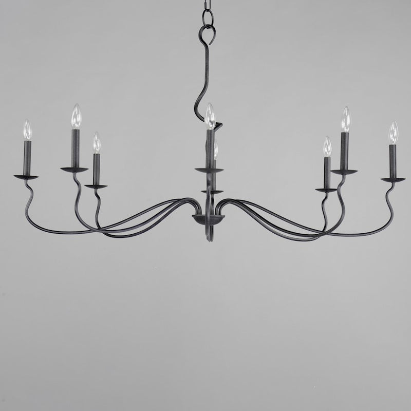 Maxim Lighting Padrona Chandelier, Black Oxide