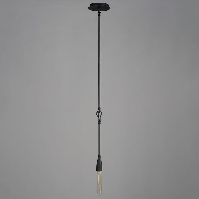 Maxim Lighting Pioneer 1 Light Pendant, Anthracite