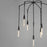 Maxim Lighting Pioneer 7 Light Chandelier, Anthracite