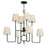 Maxim Lighting Paoli 8 Light Chandelier, Charcoal Bronze - 27728OFCHL