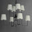 Maxim Lighting Paoli 8 Light Chandelier, Charcoal Bronze