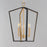 Maxim Lighting Melrose 3Lt 20.5" Entry Foyer Pendant, Black/Brass