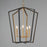 Maxim Lighting Melrose 5Lt 27.5" Entry Foyer Pendant, Black/Brass