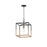 Maxim Lighting SoHo 1Lt 16.75" Entry Foyer Pendant, Black/Brs - 28621BKWBR