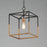 Maxim Lighting SoHo 1Lt 16.75" Entry Foyer Pendant, Black/Brs