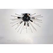 Maxim Lighting Polaris 8-Light Flush Mount, Polished Chrome