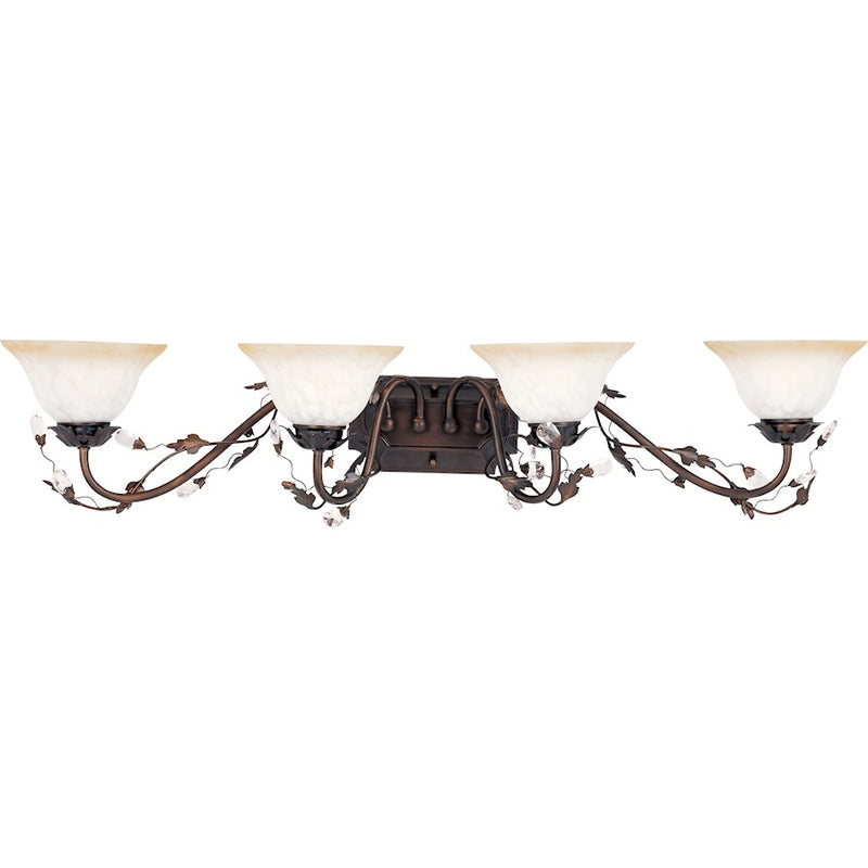 Maxim Elegante 4-Light Bath Vanity Oil Rubbed Bronze