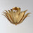 Maxim Lighting Firenze 3 Light 12.75" Semi-Flush Mount, Gold Leaf