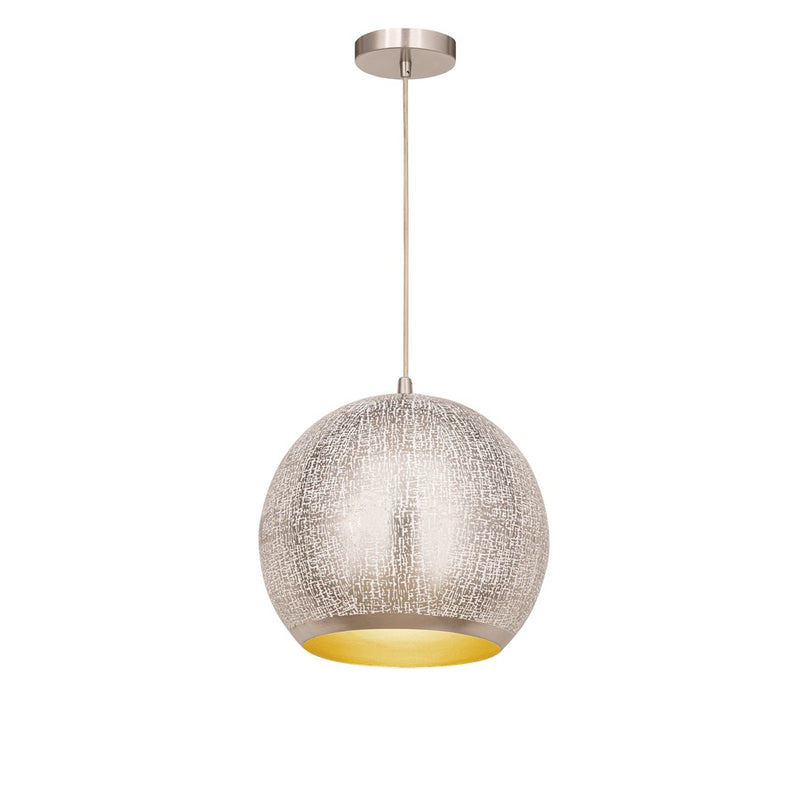 Maxim Lighting Aurelia 1 Light 8.5" Mini Pendant, Arctic White - 29131ARW