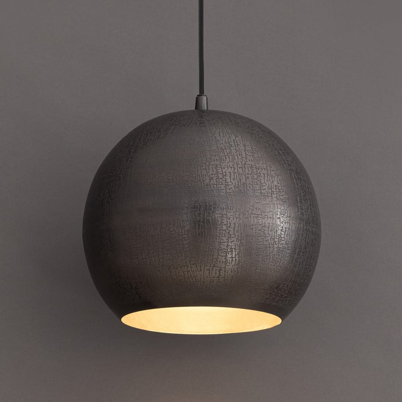Maxim Lighting Aurelia 1 Light 8.5" Mini Pendant, Pewter