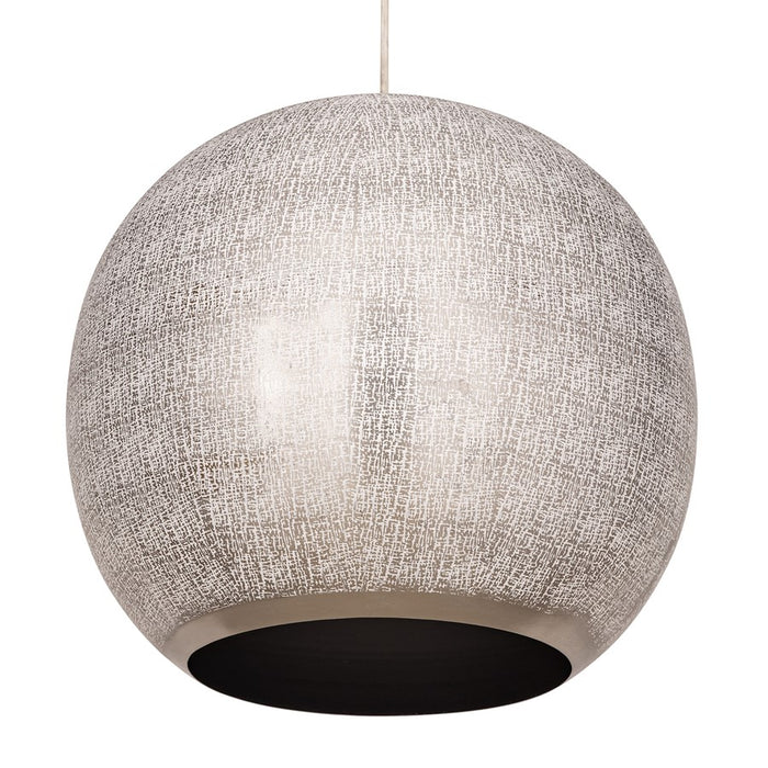 Maxim Lighting Aurelia 1 Light 17.75" Single Pendant, Arctic White
