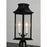 Maxim Lighting Vicksburg 2-Light Outdoor Post Mount, Black